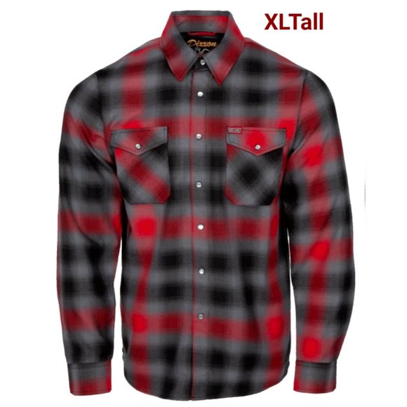 DIXXON Other - DIXXON Flannel CO Mens Limited Edition BLAZER Flannel Shirt XLTall NIB